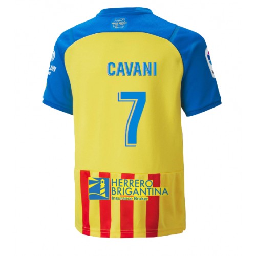 Valencia Edinson Cavani #7 Tredjedrakt 2022-23 Kortermet Valencia Edinson Cavani #7 Tredjedrakt 2022-23 Kortermet